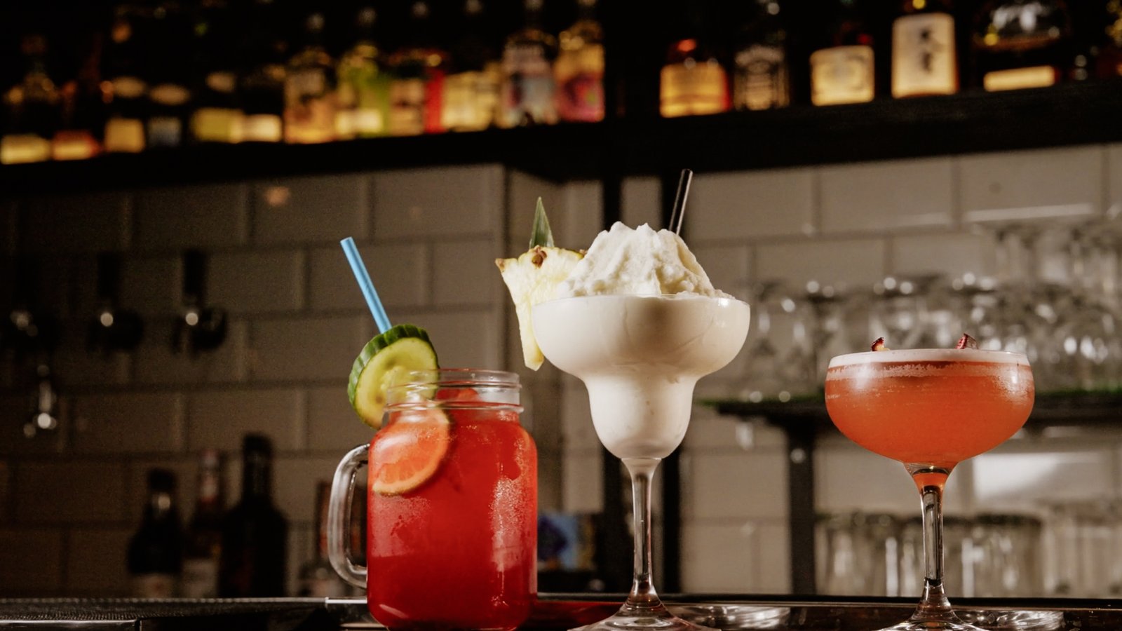 Drinks menu